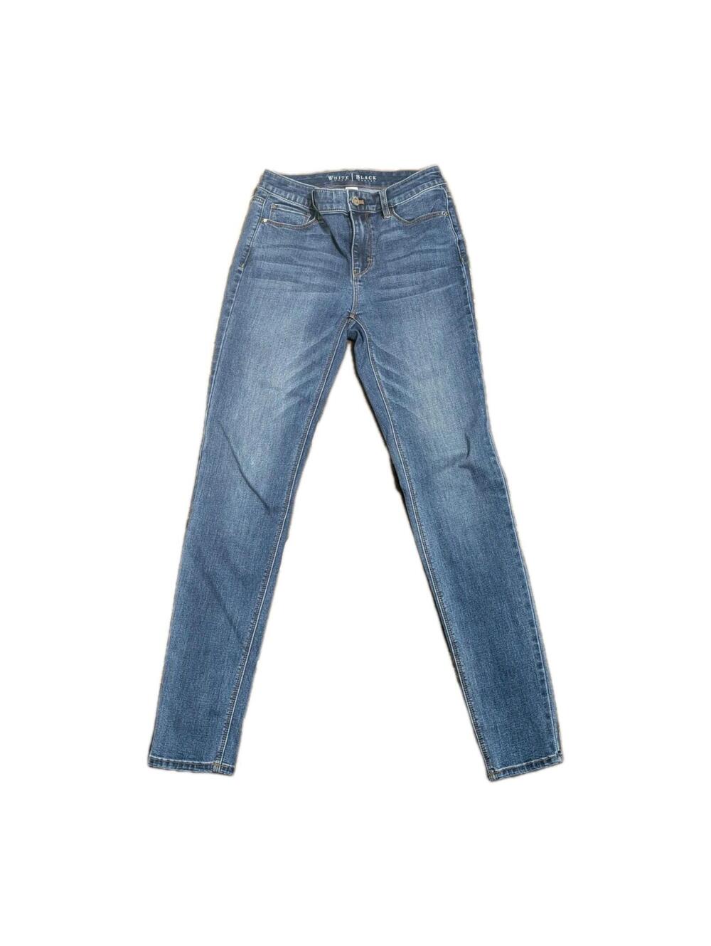 White House Black Market Blanc‎ Jeans Women's Size 0R Blue